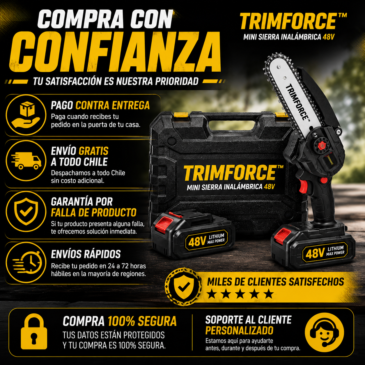 TrimForce™ | No esperes a que tu jardín se salga de control
