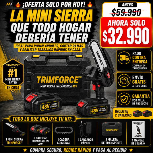 TrimForce™ | No esperes a que tu jardín se salga de control