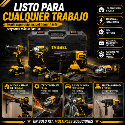 MasterPro Kit 4X™ | Todo empieza cuando tienes las herramientas correctas.