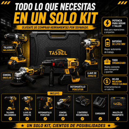 MasterPro Kit 4X™ | Todo empieza cuando tienes las herramientas correctas.