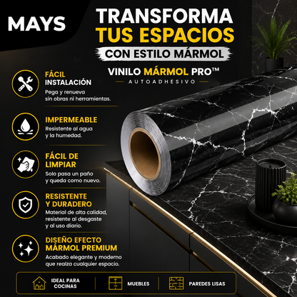 Vinilo Mármol Pro™ | Renueva tus espacios en minutos